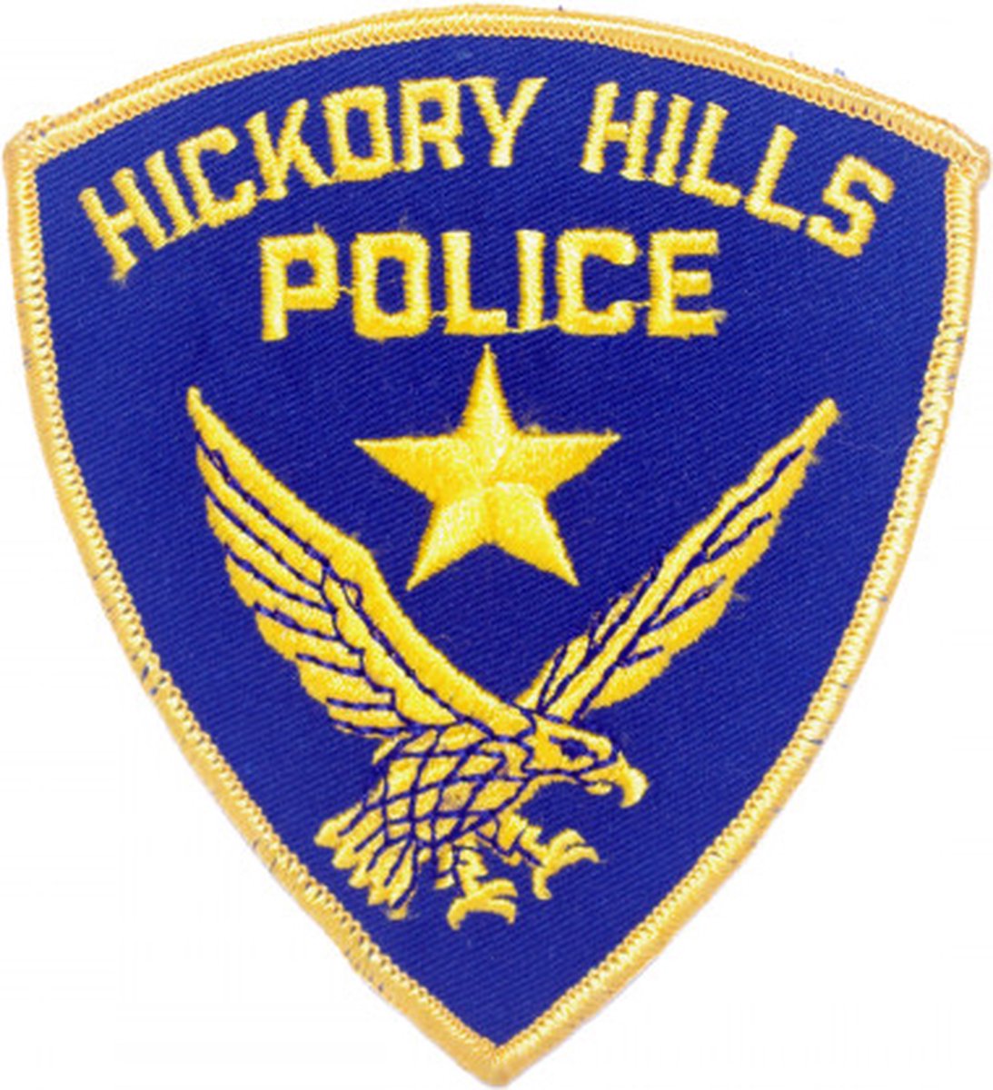 Hickory Hills Police geborduurde patch embleem | Opnaai